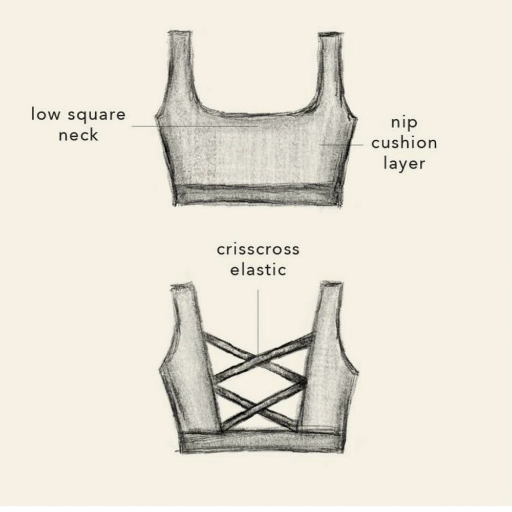 Blogilates Crisscross Sports Bra Teal Blue NWT - Picture 8 of 8